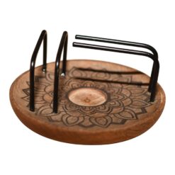 Quemador Doble Palo Santo Grande Flor de Loto