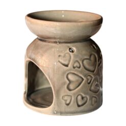 Quemador aceite céramica Corazones marrón REF 17-9