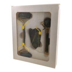Set masaje facial Jade natural 3 piezas