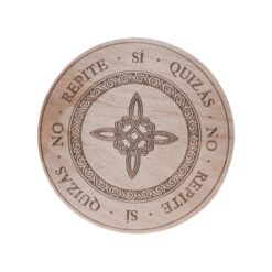 Tablero péndulo Madera 13cm NUDO DE BRUJAS