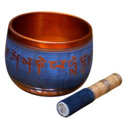 Cuenco Tibetano 5 metales 14 cm profundo - SB-003