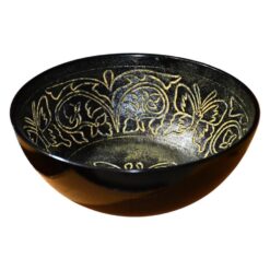 Cuenco Tibetano 5 metales 20cm Mariposas - SB-001