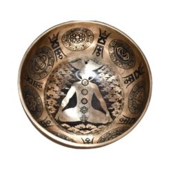 Cuenco Tibetano 7 metales 7 Chakras 13cm BS-006 S