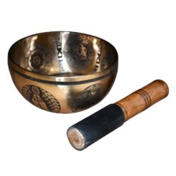 Cuenco Tibetano 7 metales 7 Chakras 13cm BS-006 S