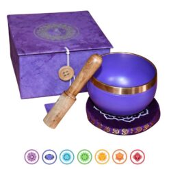 Cuenco Tibetano Chakra Corona Violeta BS-250 P