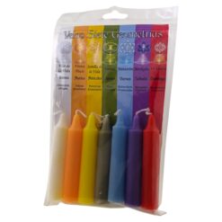 Set Velas 7 Geometrías Sagradas 8 cm – Energía, Equilibrio y Manifestación
