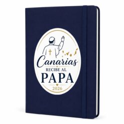 Libreta A7 Canarias Recibe al Papa 2026 – Colores Surtidos (Envío Aleatorio)