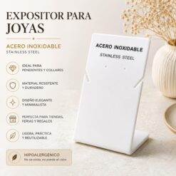 Expositor joyas Acero Inoxidable
