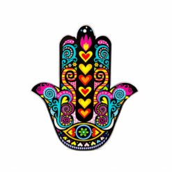 Mano de Fátima Decorativa de Metacrilato Grande negro