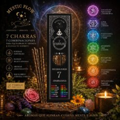Incienso 7 Chackras 7 Hierbas & Flores Mystic Flow