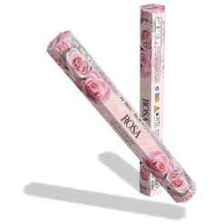 Incienso ROSA GEO Hexagonal 6 cajitas 