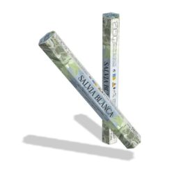 Incienso SALVIA BLANCA GEO Hexagonal 6 cajitas 