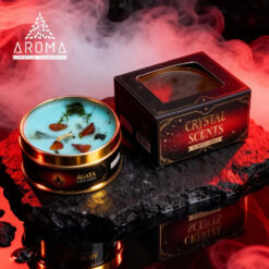 Vela Aromática Ágata Crystal Scents