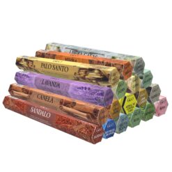Alternative view of Pack Lanzamiento GEO Hexagonal – Colección Completa de Inciensos 18 CAJAS/Aromas diferentes
