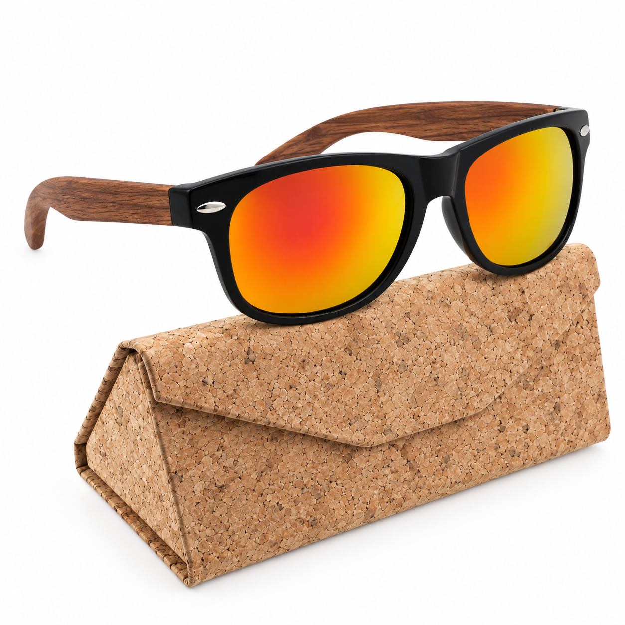 GAFAS POLARIZADAS PALISANDRO NARANJA