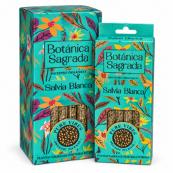Alternative view of Incienso Orgánico Pure Vibes Botánica Sagrada Salvia Blanca – Pack 6 Cajas