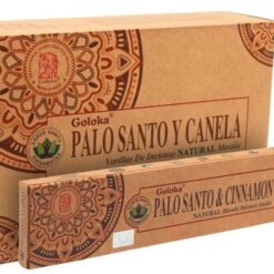 Incienso GOLOKA natural 100% 15 gr. PALO SANTO Y CANELA