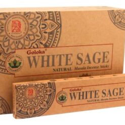 Incienso GOLOKA natural 100% 15 gr. SALVIA BLANCA