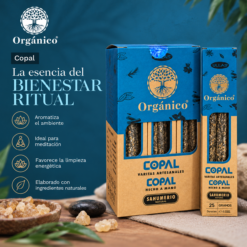 Incienso Ullas Orgánico Copal 25 g – Pack 12 Cajas