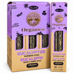 Alternative view of Incienso Ullas Orgánico Eucalipto 25 g – Pack 12 Cajas