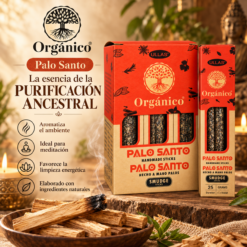 Incienso Ullas Orgánico Palo Santo 25 g – Pack 12 Cajas